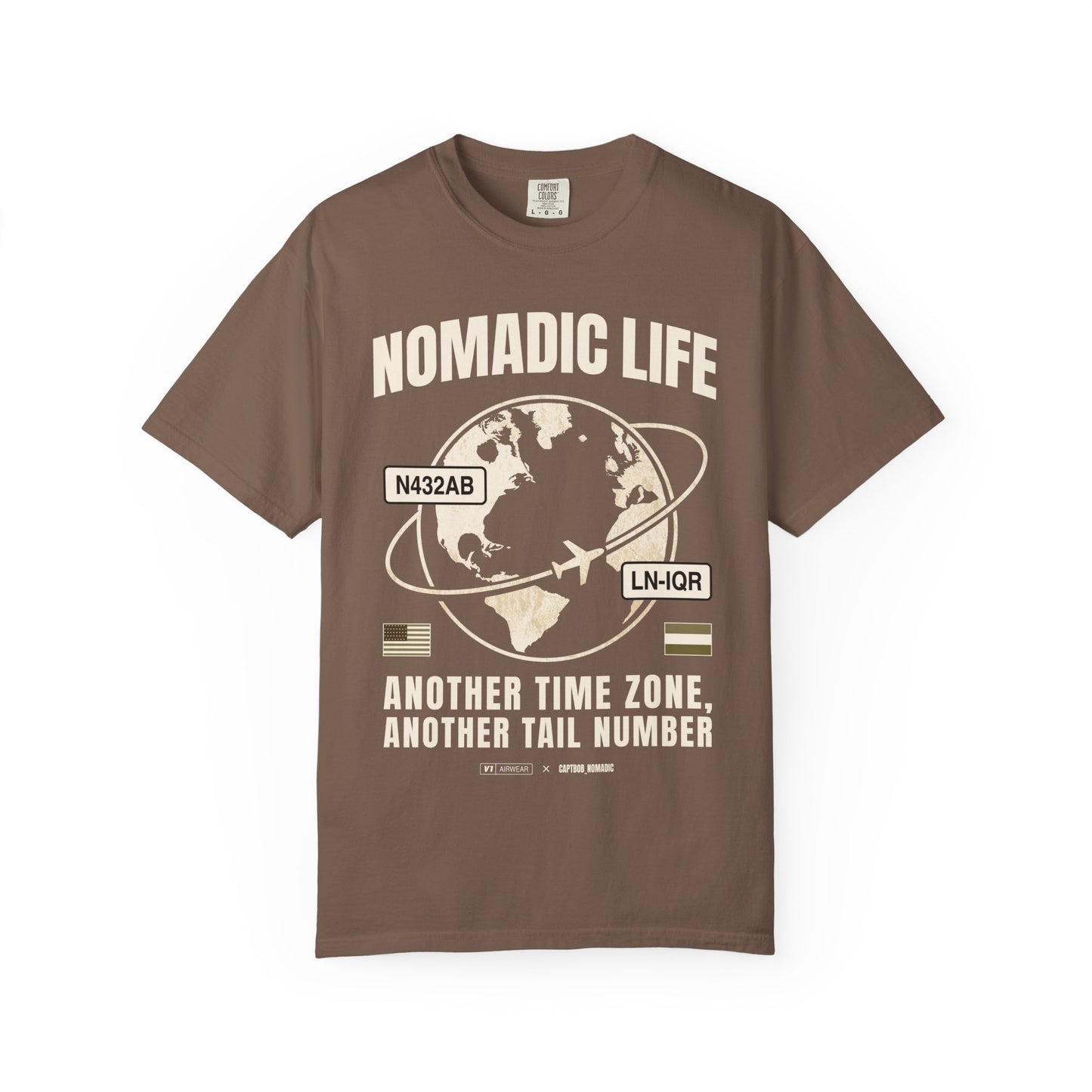 V1 Airwear x Captain Bob – “Nomadic Life” Tee