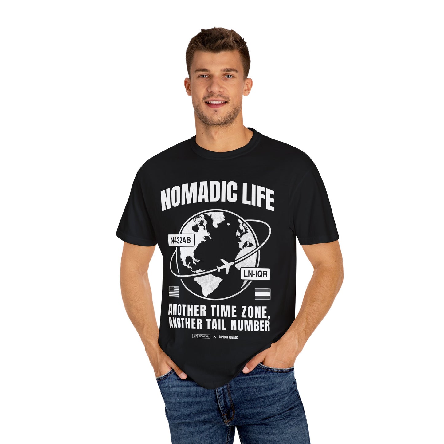 V1 Airwear x Captain Bob – “Nomadic Life” Tee